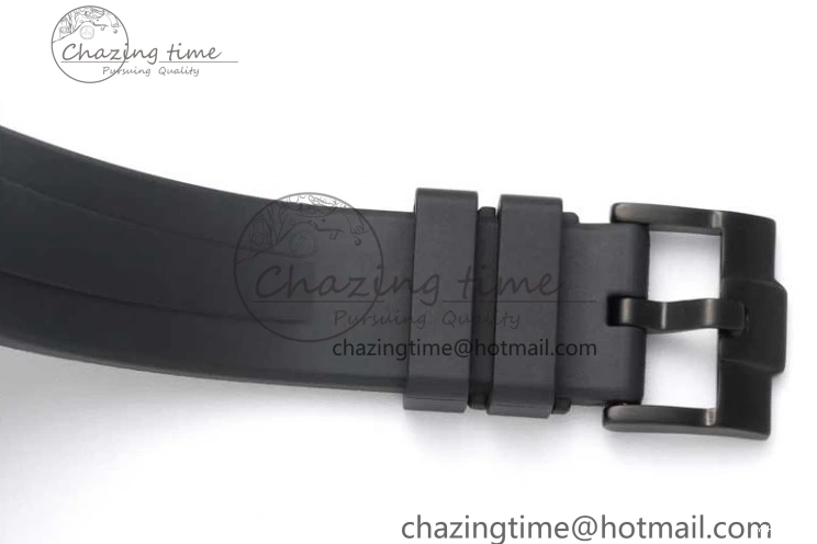 Black Black Rubber Strap on A7750 Best Daytona Ceramic Pusher Black 5GF Edition Dial Gray 0825